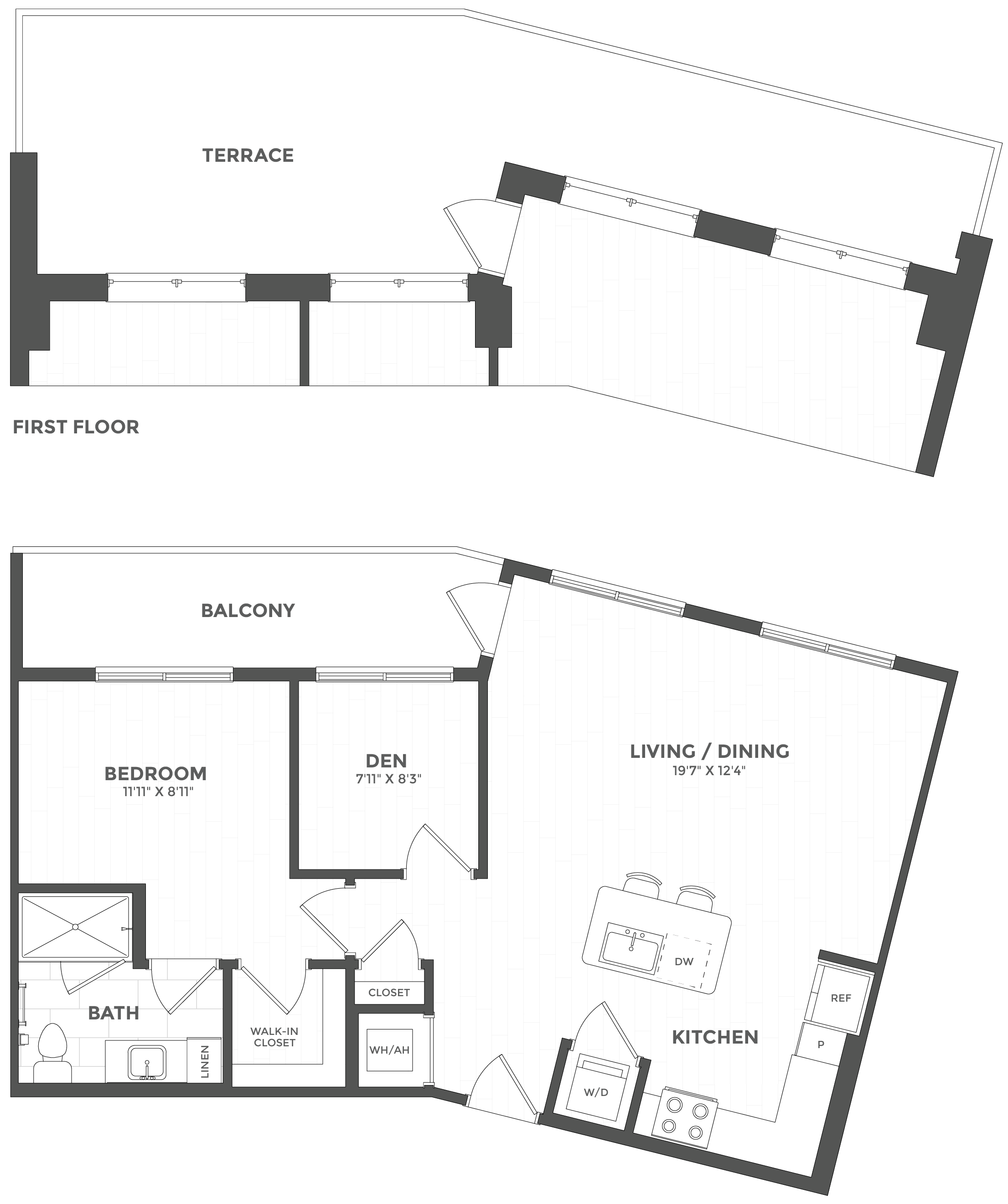 Floor Plan Image of Apartment Apt 157